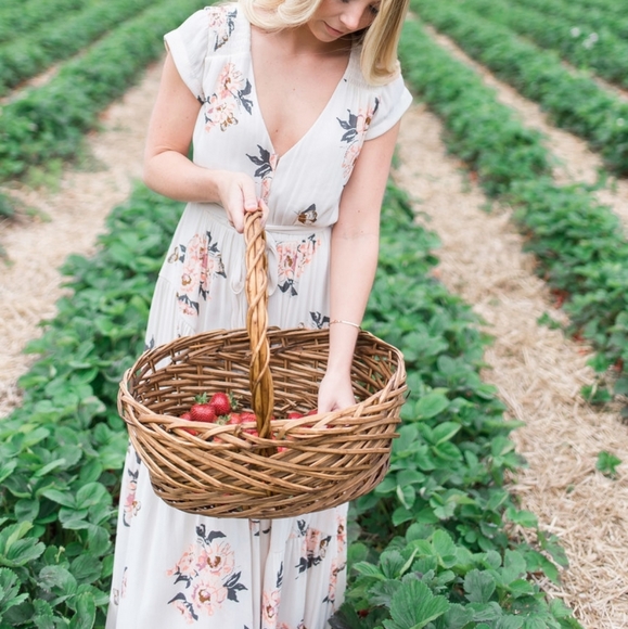 Free People Dresses & Skirts - Free People All I Got Floral Maxi Dress in Ivory Combo 4 Spring